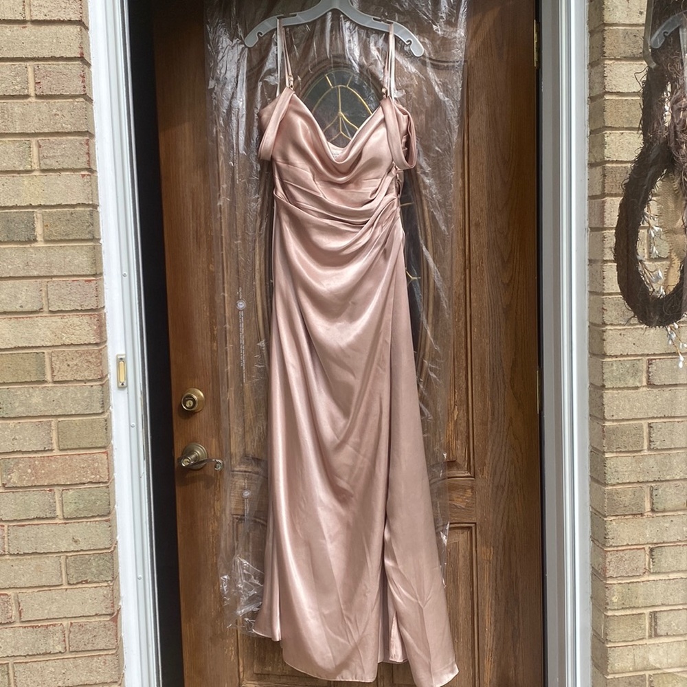 Galina Signature Bridesmaid Dress in sand